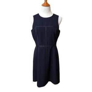 Cremieux navy blue cocktail dress size 10